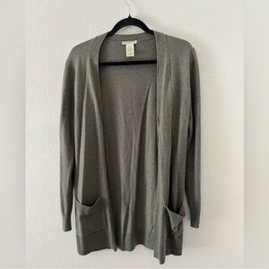 Matty M | Green Cardigan Sweater
